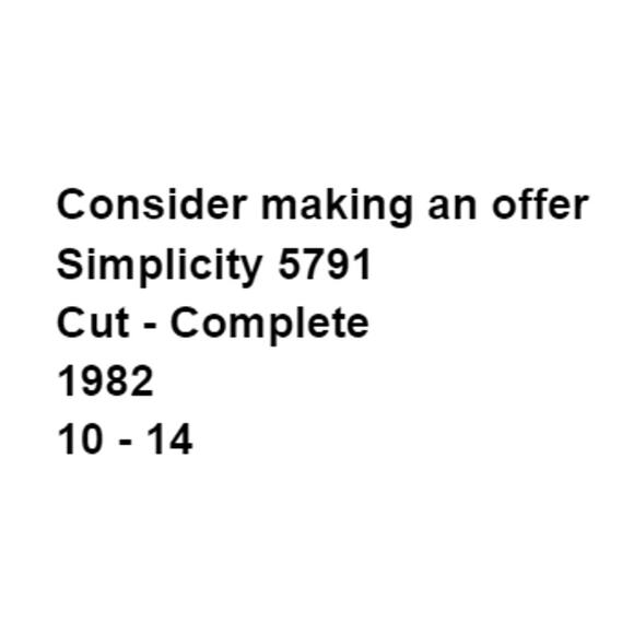 Simplicity 5791 Skirt Jacket Pattern Miss 8-18 Tulip Hem Unlined Straight Wrap - Picture 3 of 5